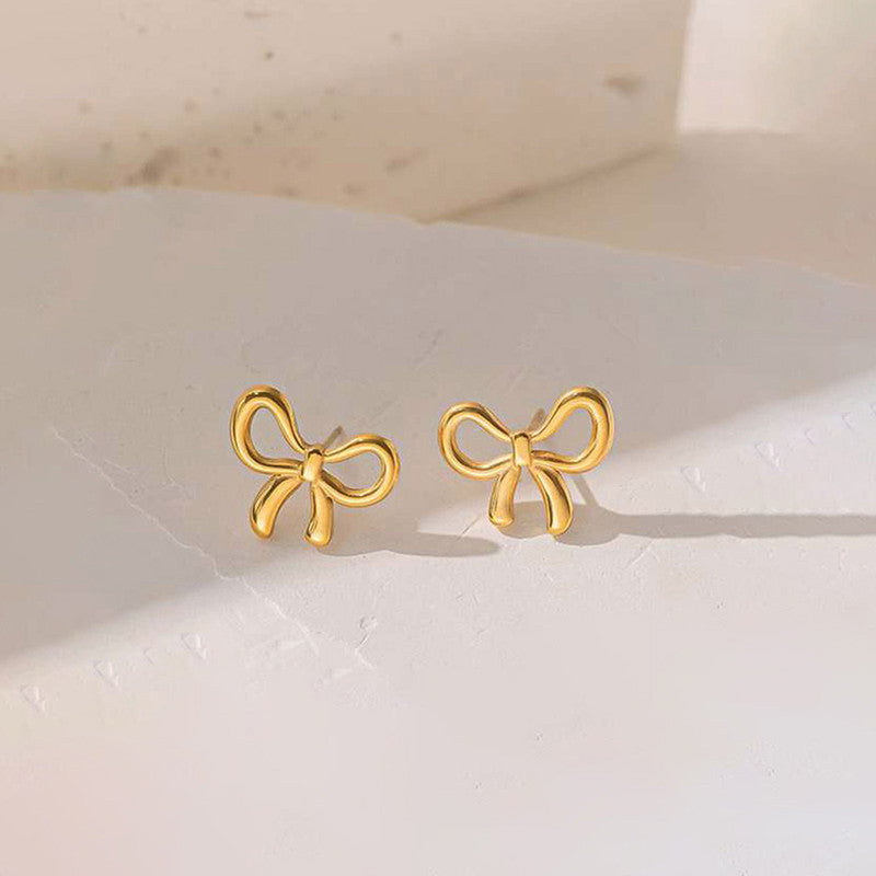 Luxe Bow Studs