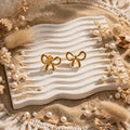 Luxe Bow Studs