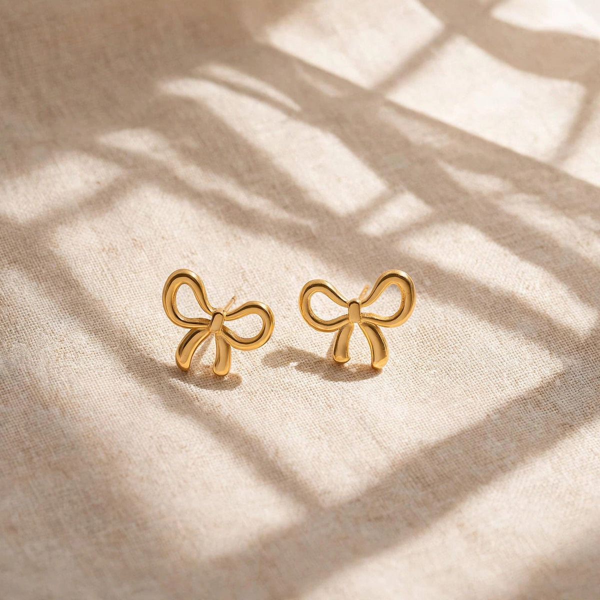 Luxe Bow Studs