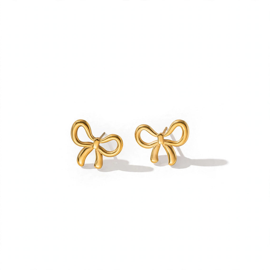 Luxe Bow Studs