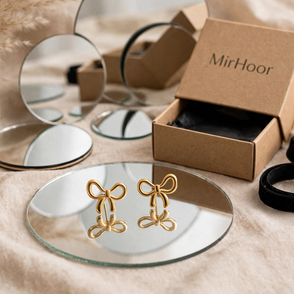 Luxe Bow Studs
