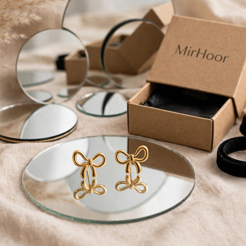 Luxe Bow Studs